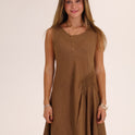 VESTIDO AVIES cafe
