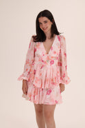 VESTIDO CORTO FLORES