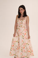 VESTIDO LARGO TIRANTE ESTAMPADO
